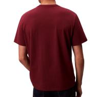 T-Shirt Bordeaux Homme Calvin Klein Jeans Hero LV04RB862G vue 2
