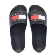 Claquettes Marine Femme Tommy Hilfiger Flag Poo vue 3