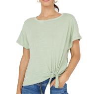 T-Shirt Vert Clair Femme Vero Moda Marijune