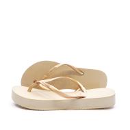Tongs à plateforme Beige Femme Havaianas Infradito