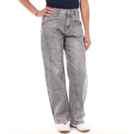 Jean Loose Gris Clair Femme Monday Premium 109 pas cher