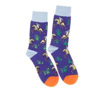 Chaussettes Bleu Mixte Stella Green Cheval pas cher