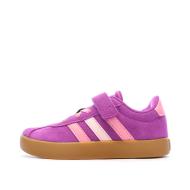 Baskets Violet Fille Adidas Court 3.0 pas cher