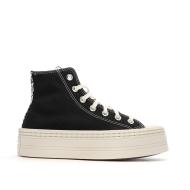 Baskets Noires Femme Converse Chuck Taylor All Star Modern vue 2