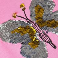 T-shirt Rose Fille Name it Fenka vue 3
