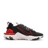 Baskets Noires/Rouges Homme Nike React Vision vue 2