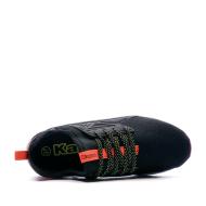 Baskets Noir/Rouge Ado Kappa San Puerto vue 4