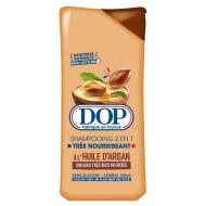 Shampoing L'huile d'argan 2 en 1 Dop Cheveux très sec ou frisés 400ml pas cher