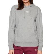 Sweat à Capuche Gris Femme Adidas Hoodie pas cher
