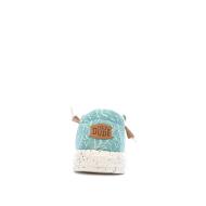 Chaussures Vert d'Eau Femme Hey Dude Wendy Heathered Slub vue 3