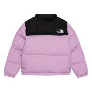 Doudoune Mauve/Noire Fille The North Face Kid 96 Nuptse vue 2