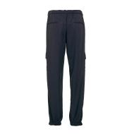 Pantalon Noir en Toile Femme French Connection Military vue 2