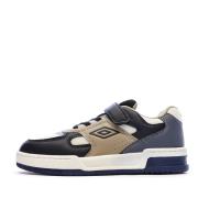 White/Navy/Black Umbro Travys Boys’ Trainers