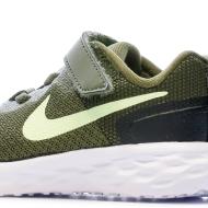Baskets Kaki Bébé Garçon Nike Revolution 6 vue 7