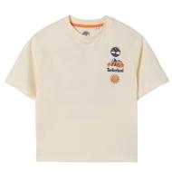 Beiges Timberland-T-Shirt für Jungen T60434 Cream1