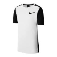 Maillot de sport Blanc/Noir Junior Nike Instacool pas cher