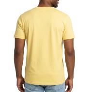 T-Shirt Jaune Homme Calvin Klein Jeans Classics vue 2