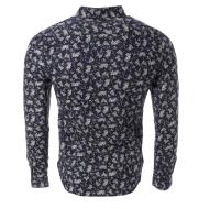 Chemises Marine/Blanc à Motifs Homme Teddy Smith Carton vue 2