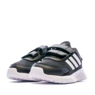 Baskets noires bébé/enfant Adidas Tensaur Run I vue 6