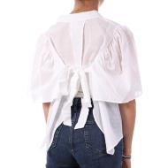 Blouse Blanche Femme Teddy Smith Crema vue 2