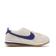 Baskets Bleues/Grises Femme Nike Cortez vue 2