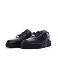 Air Force 1 Noires Garçon Nike vue 6