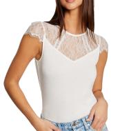 T-shirt Blanc Femme Morgan Giulia