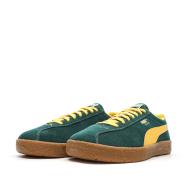 Baskets Vertes/Oranges Homme Puma Delphin vue 6