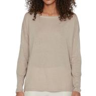 Pull Beige Femme Vila Bella pas cher