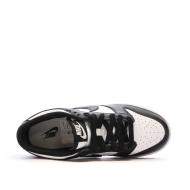 Baskets Blanches/Noires Enfant Nike Dunk Low vue 4