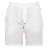 Short Blanc Homme Schott Lin SHINE