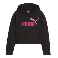 Sweat Noir/Rose Fille Puma Length pas cher