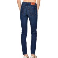 Jean Slim Bleu Femme Calvin Klein Jeans Mid Rise vue 2