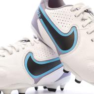 Chaussures de Foot Blanches Junior Nike Legend 9 Academy FG/MG vue 7