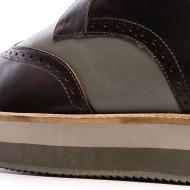 Chaussures de ville Marron/Gris Homme CR7 Chicago vue 7