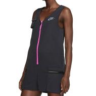 Combishort Noire Femme Nike Romper pas cher