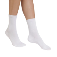 Chaussettes Blanches Femme Dim Sublim pas cher