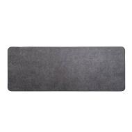 Tapis Gris Luance 45x120cm Velours pas cher