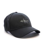 Casquette Noire Homme Calvin Klein Jeans Mono Logo Print vue 2
