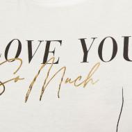 T-shirt Blanc Femme Morgan Muchi vue 3