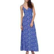 Robe Longue Bleu Femme ONLY Life Vis Ada