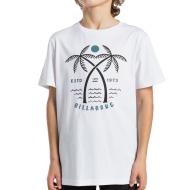 T-shirt Blanc Garçon Billabong Double Head pas cher