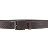 Ceinture Texturée Marron Homme Diesel Basic Belt vue 2