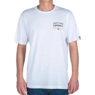 T-shirt Blanc Homme Salty Crew Euro Pike