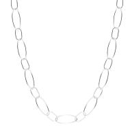 Collier Chainette Argenté Clio Blue Lila vue 2