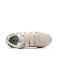Baskets Ecru/Verte Femme Teddy Smith Sra C vue 4