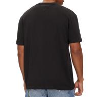 T-shirt Noir Homme Tommy Hilfiger Spray Pop vue 2