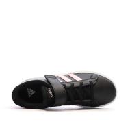 Baskets Noires/Roses Fille Adidas Grand Court 2.0 vue 4