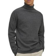 Pull Col roulé Gris Homme Jack & Jones Roll