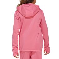 Sweat Rose Fille Adidas Game & Go vue 2